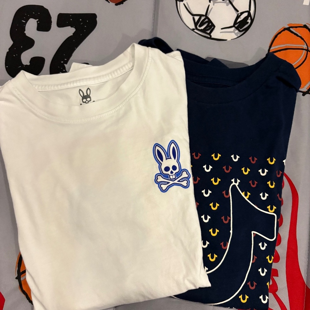 Psycho Bunny & True Religion T-shirts